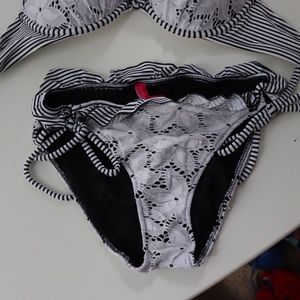 Victoria's Secret Bikini Bottoms White Lace